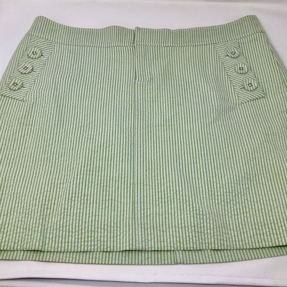 Lilly Pulitzer Dresses & Skirts - Lilly Pulitzer Pink Label Seersucker Mini Skirt